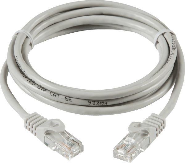 Knightsbridge MLA NETC51M 1m UTP CAT5e Networking Cable - Grey - Knightsbridge MLA - Falcon Electrical UK