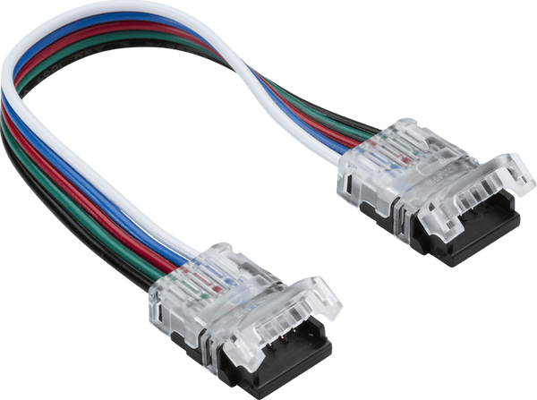 Knightsbridge MLA LFCON5FX 12V / 24V LED Flex Strip to Strip 150mm Connector - RGBW - Knightsbridge MLA - Falcon Electrical UK