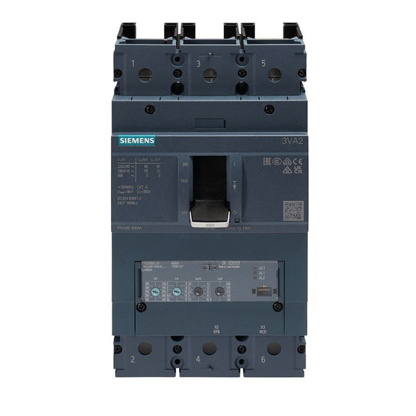 Wylex NHVA3400MCCB Incoming Device 3P 400A MCCB - Wylex - Falcon Electrical UK