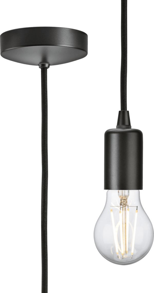 Knightsbridge MLA 8270LSB 1.8m E27 Contemporary Pendant Set - Smoked Bronze - Knightsbridge MLA - Falcon Electrical UK