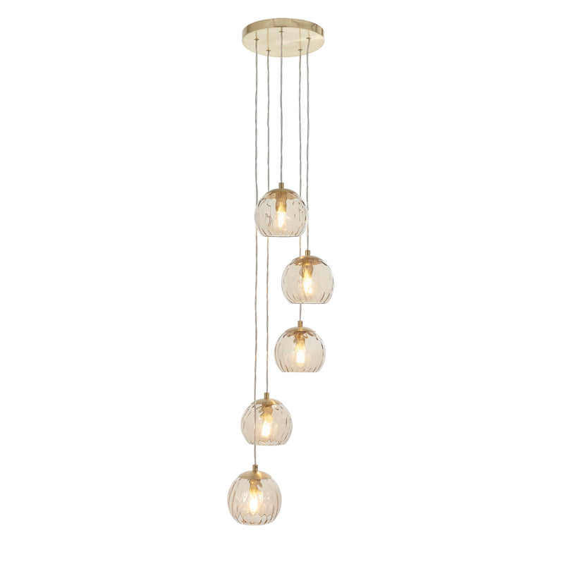 Endon 91972 Dimple 5lt Pendant - Endon - Falcon Electrical UK