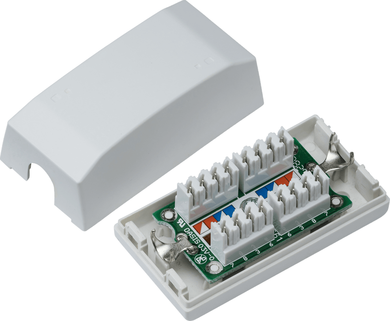 Knightsbridge MLA NETJ6 UTP CAT6 Junction box - Knightsbridge MLA - Falcon Electrical UK