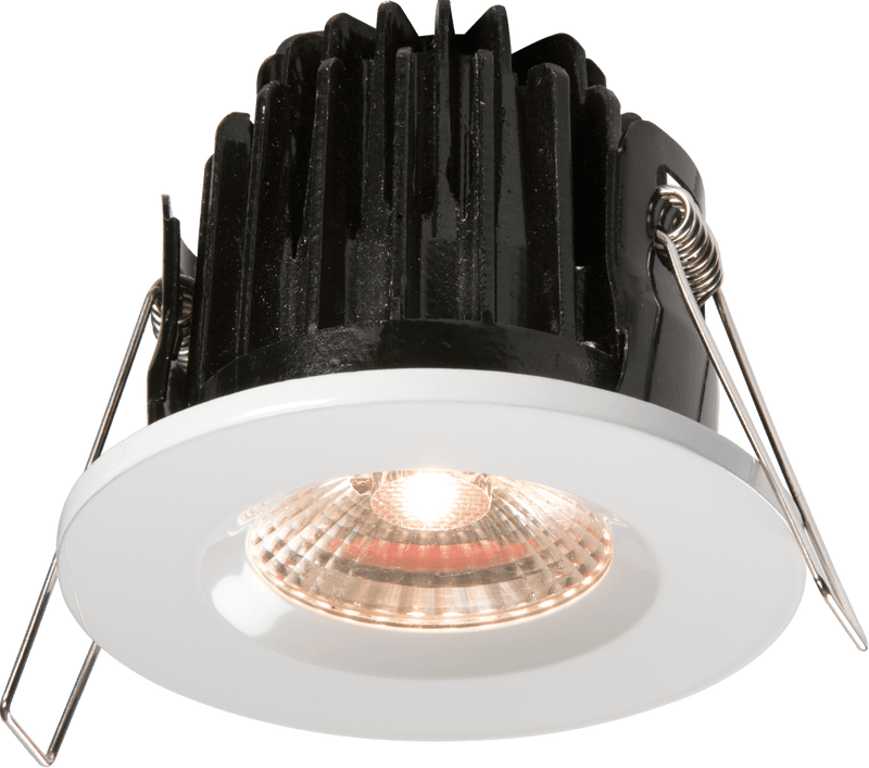 Knightsbridge MLA VFRCOBAWW IP65 7W LED 3000K Warm White Downlight with White Round Bezel - Knightsbridge MLA - Falcon Electrical UK