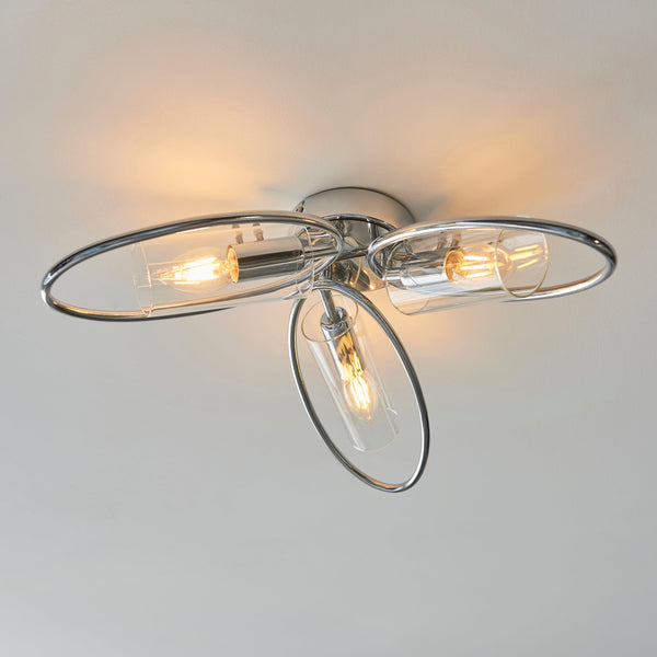 Endon 96833 Amari 3lt Semi flush - Endon - Falcon Electrical UK