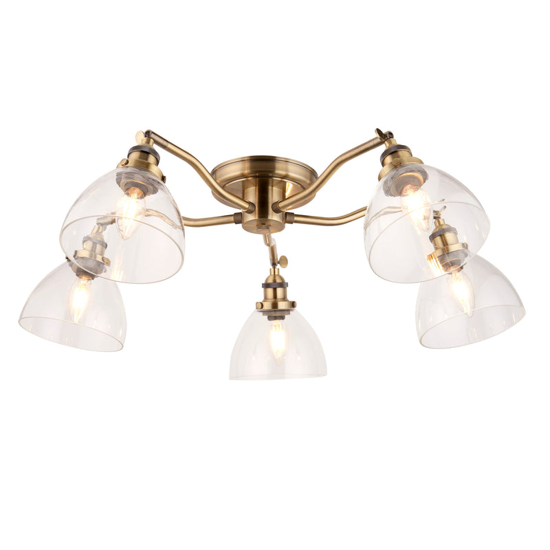 Endon 97248 Hansen 5lt Semi flush - Endon - Falcon Electrical UK