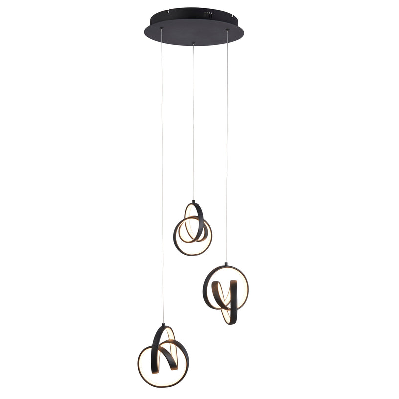 Endon 97623 Cosma 3lt Pendant - Endon - Falcon Electrical UK