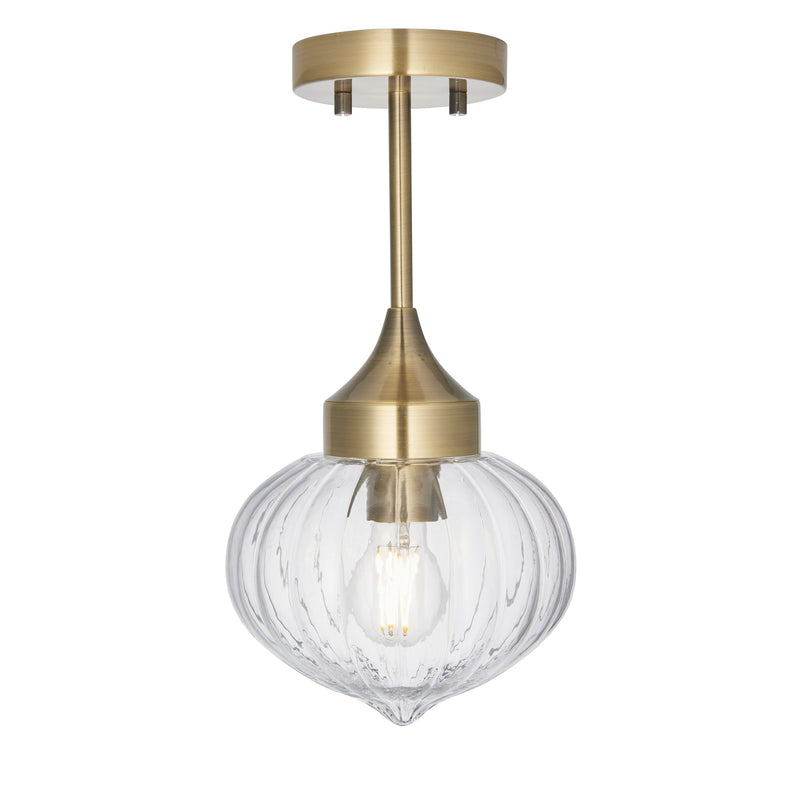 Endon 97684 Addington 1lt Semi flush - Endon - Falcon Electrical UK