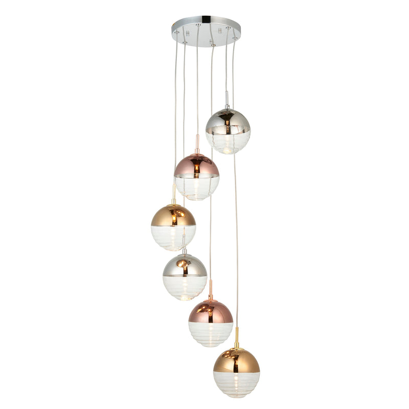 Endon 98113 Paloma 6lt Pendant - Endon - Falcon Electrical UK