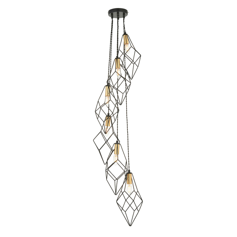 Endon 98151 Jaxon 6lt Pendant - Endon - Falcon Electrical UK