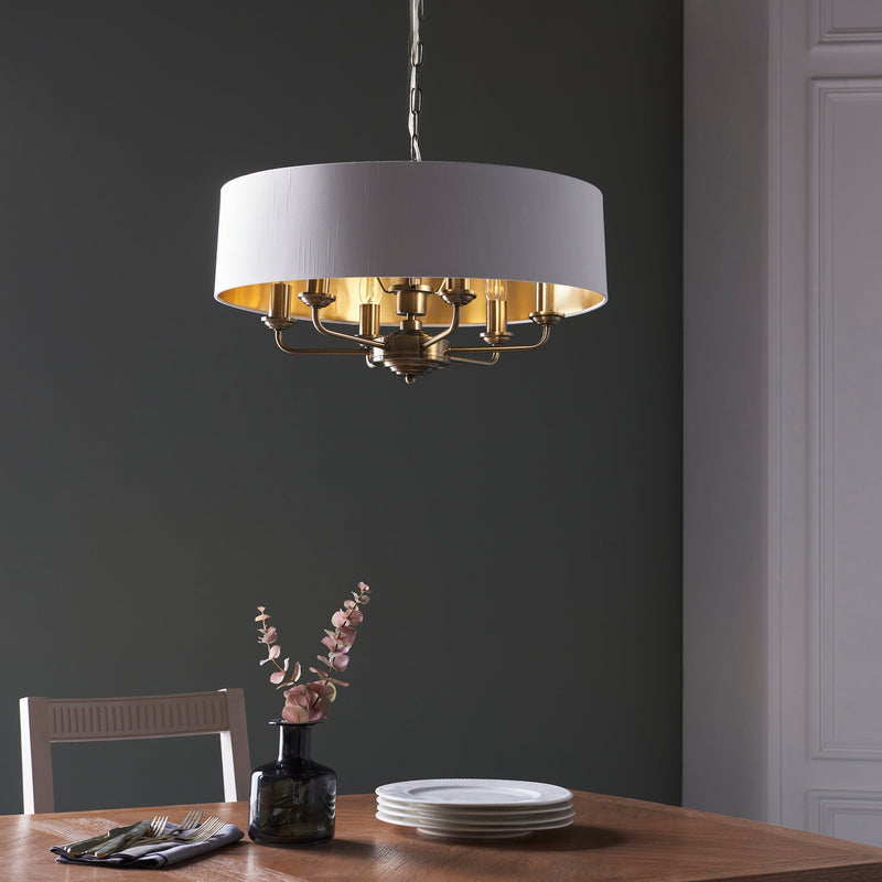 Endon 98933 Highclere 6lt Pendant - Endon - Falcon Electrical UK