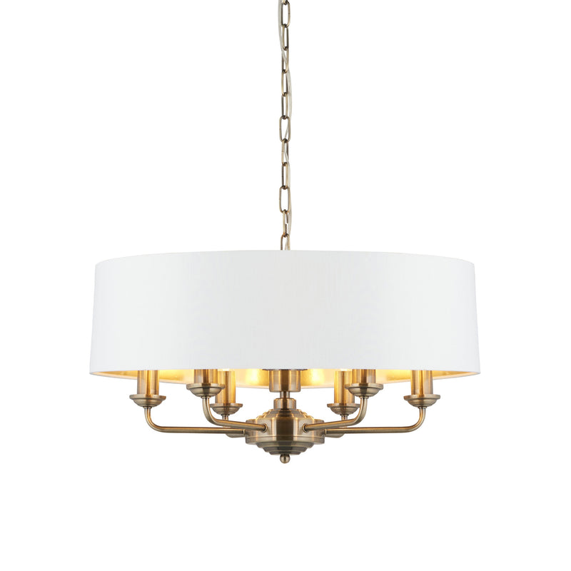 Endon 98933 Highclere 6lt Pendant - Endon - Falcon Electrical UK