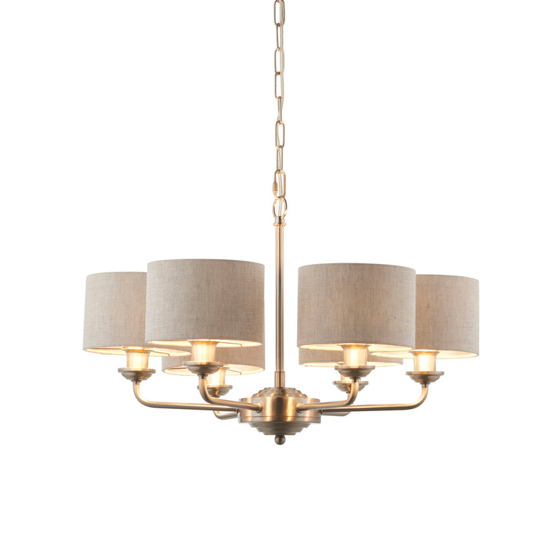 Endon 99151 Highclere 6lt Pendant - Endon - Falcon Electrical UK