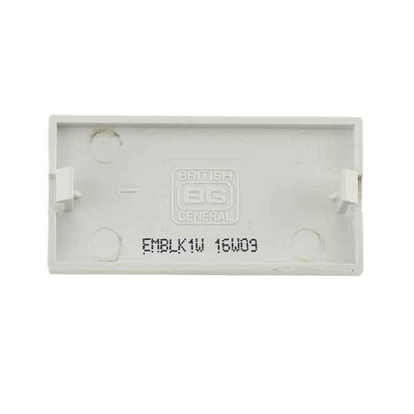 BG BLK1W Blank Module - BG - Falcon Electrical UK