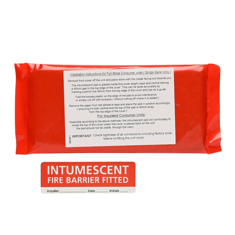 Wylex NMFS10 Intumescent Fire Barrier, 10 Module - Wylex - Falcon Electrical UK