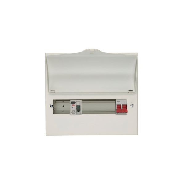 wylex NMRS9SLMA 9 Way Split Load Consumer Unit 100A Main Switch, 80A 30mA RCD, Flexible Configuration - Wylex - Falcon Electrical UK