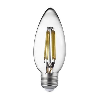 Searchlight PL3927-4WW Pack 10 Dimmable E27 LED Filament Candle Lamp - Warm White - Searchlight - Falcon Electrical UK