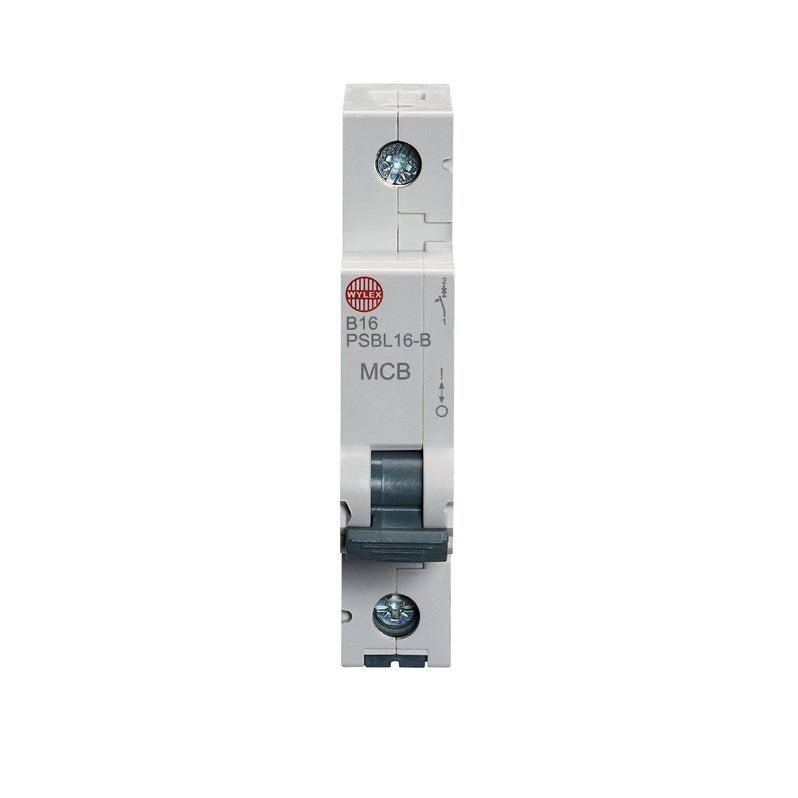 Wylex PSBL16-B 16A, B-Type Single Pole MCB - Wylex - Falcon Electrical UK