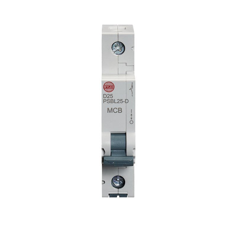 Wylex PSBL25-D 25A, D-Type Single Pole MCB - Wylex - Falcon Electrical UK