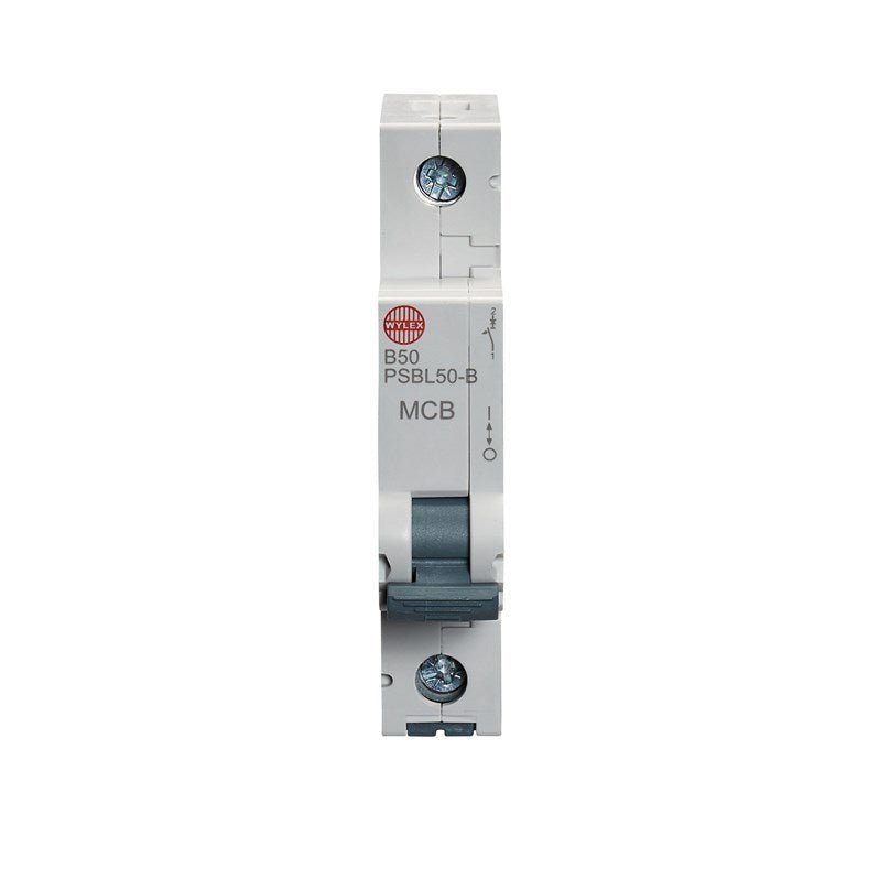 Wylex PSBL50-B 50A, B-Type Single Pole MCB - Wylex - Falcon Electrical UK