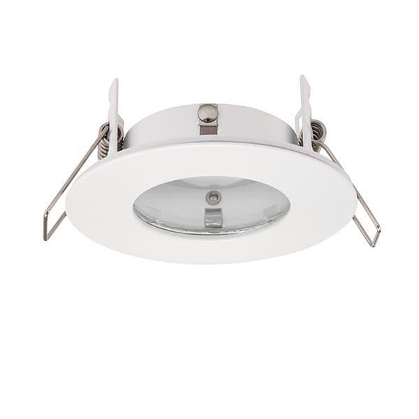 Saxby 79978 Speculo round IP65 50W, Matt White Finish - Saxby - Falcon Electrical UK