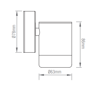 Saxby ST5009SS 7W Odyssey 1-Light Spot Light w- Brushed Steel Finish - Saxby - Falcon Electrical UK