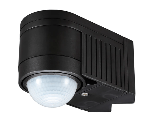 Forum Lighting ZN-25152-BLK Alia Corner Mount PIR Sensor Blk - Forum Lighting - Falcon Electrical UK